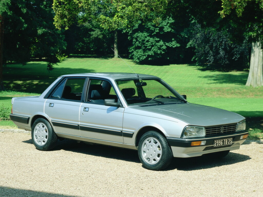 Peugeot 505 1 поколение, рестайлинг, седан (05.1986 - 03.1989)